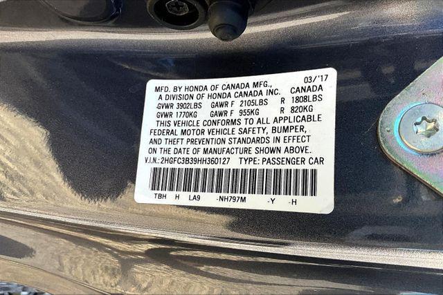 used 2017 Honda Civic car, priced at $14,995