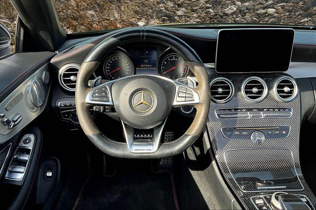 used 2017 Mercedes-Benz AMG C 43 car, priced at $28,495