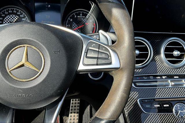 used 2017 Mercedes-Benz AMG C 43 car, priced at $28,495