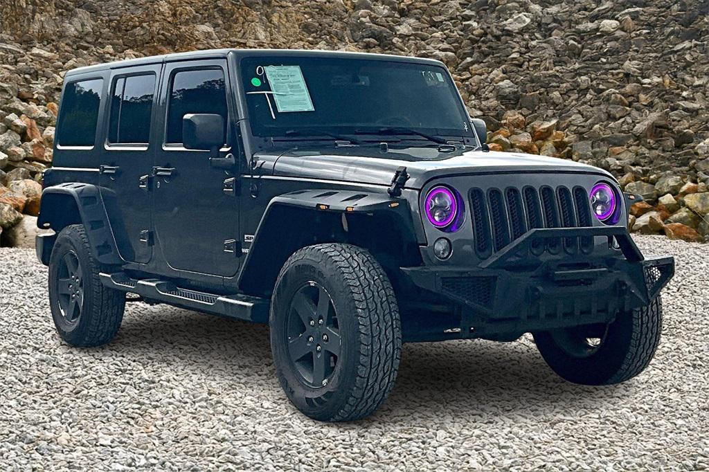 used 2017 Jeep Wrangler Unlimited car, priced at $12,995