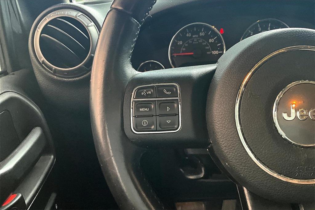 used 2017 Jeep Wrangler Unlimited car, priced at $12,995