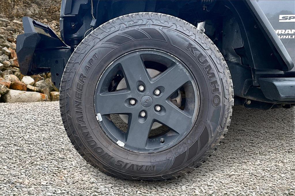 used 2017 Jeep Wrangler Unlimited car, priced at $12,995