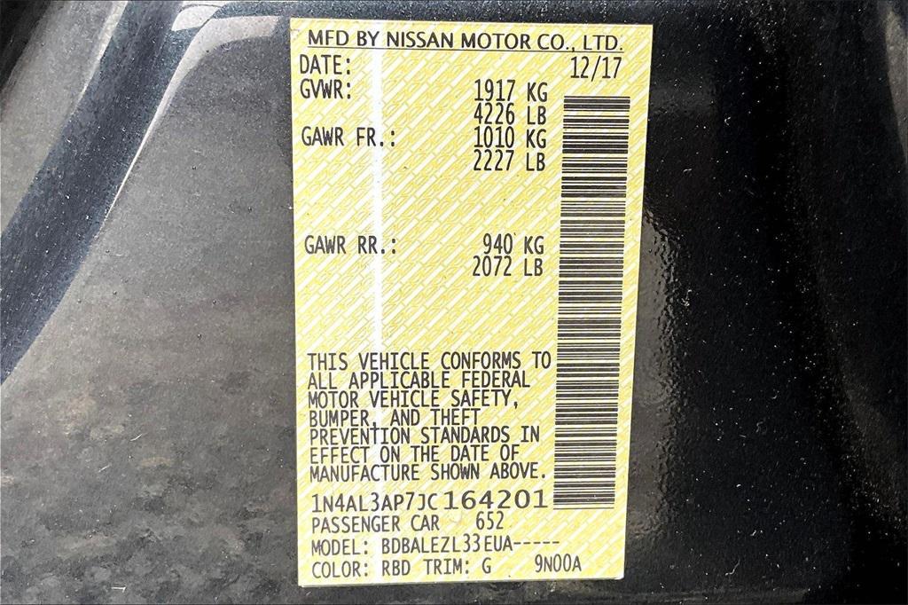 used 2018 Nissan Altima car, priced at $6,995