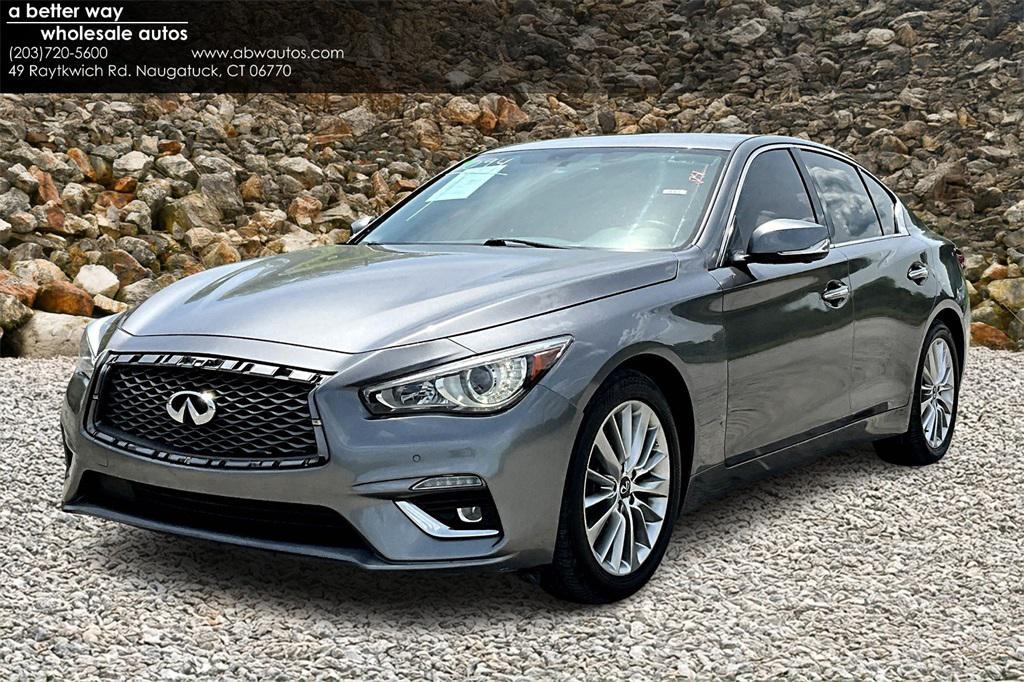 used 2021 INFINITI Q50 car, priced at $16,995