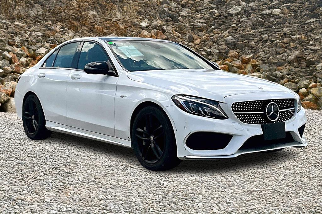 used 2017 Mercedes-Benz AMG C 43 car, priced at $28,995