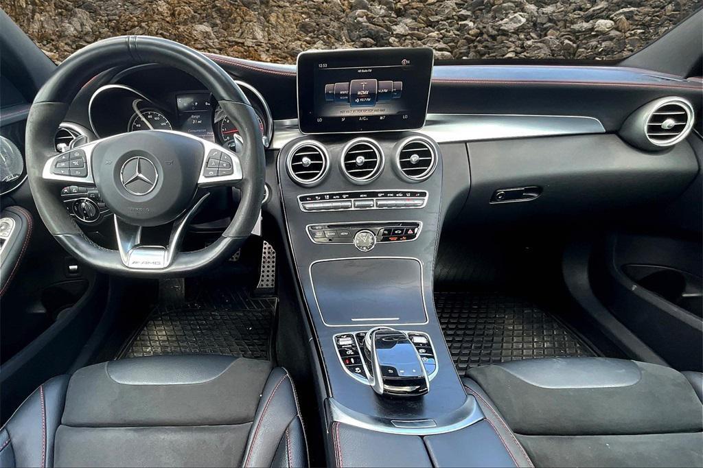 used 2017 Mercedes-Benz AMG C 43 car, priced at $28,995