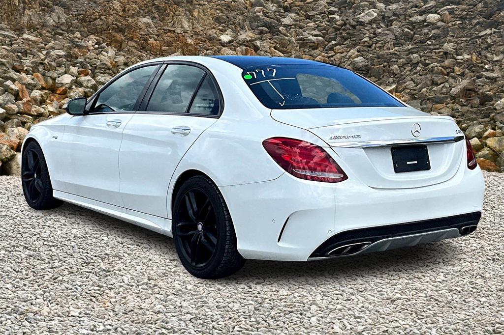 used 2017 Mercedes-Benz AMG C 43 car, priced at $28,995