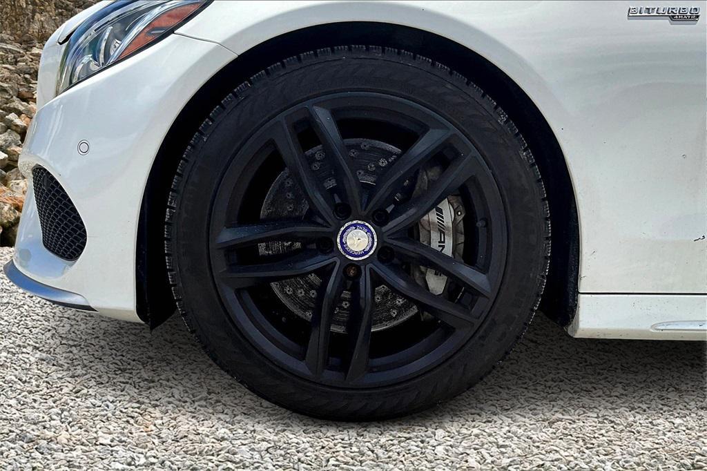 used 2017 Mercedes-Benz AMG C 43 car, priced at $28,995