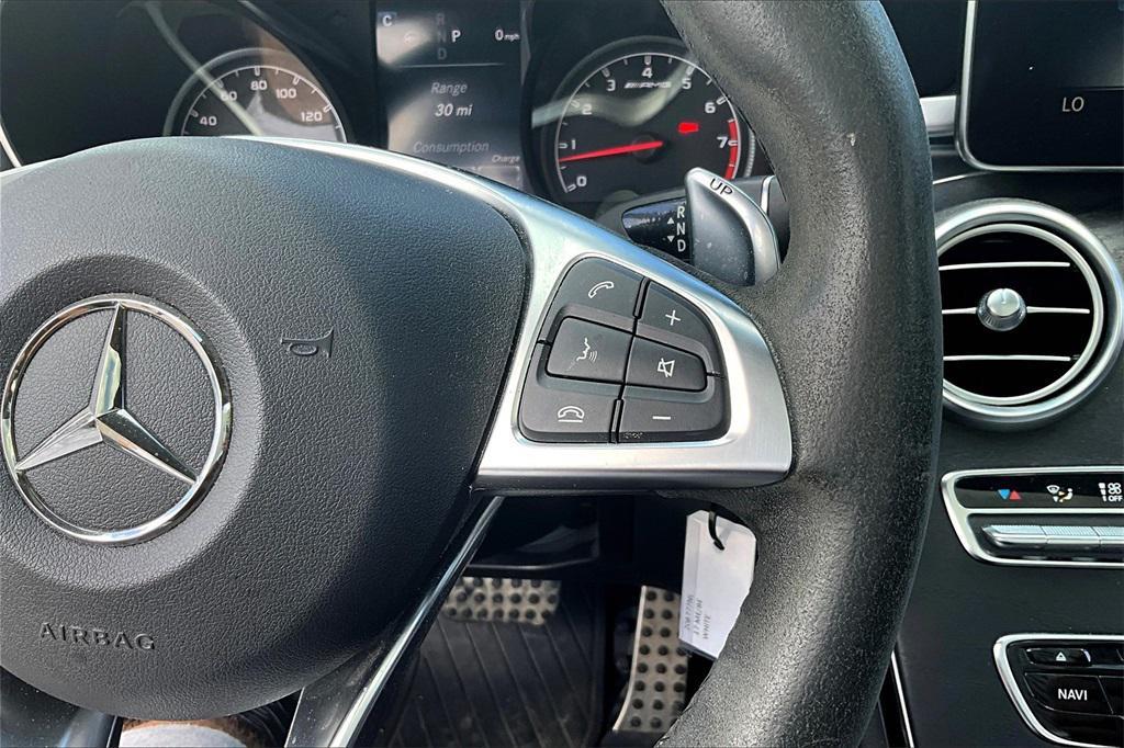 used 2017 Mercedes-Benz AMG C 43 car, priced at $28,995