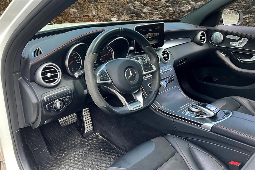 used 2017 Mercedes-Benz AMG C 43 car, priced at $28,995