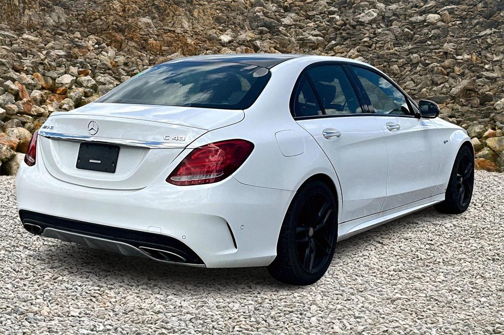 used 2017 Mercedes-Benz AMG C 43 car, priced at $28,995