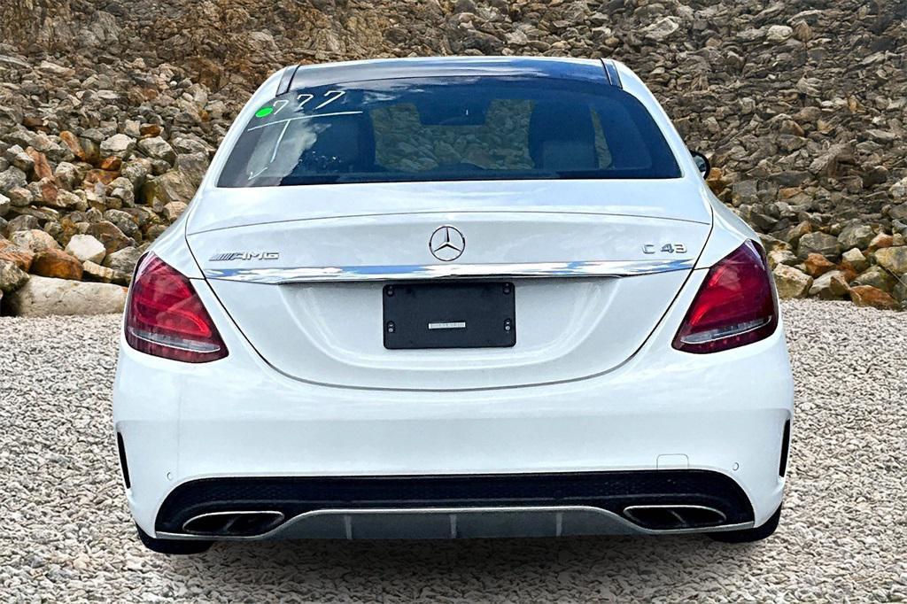 used 2017 Mercedes-Benz AMG C 43 car, priced at $28,995
