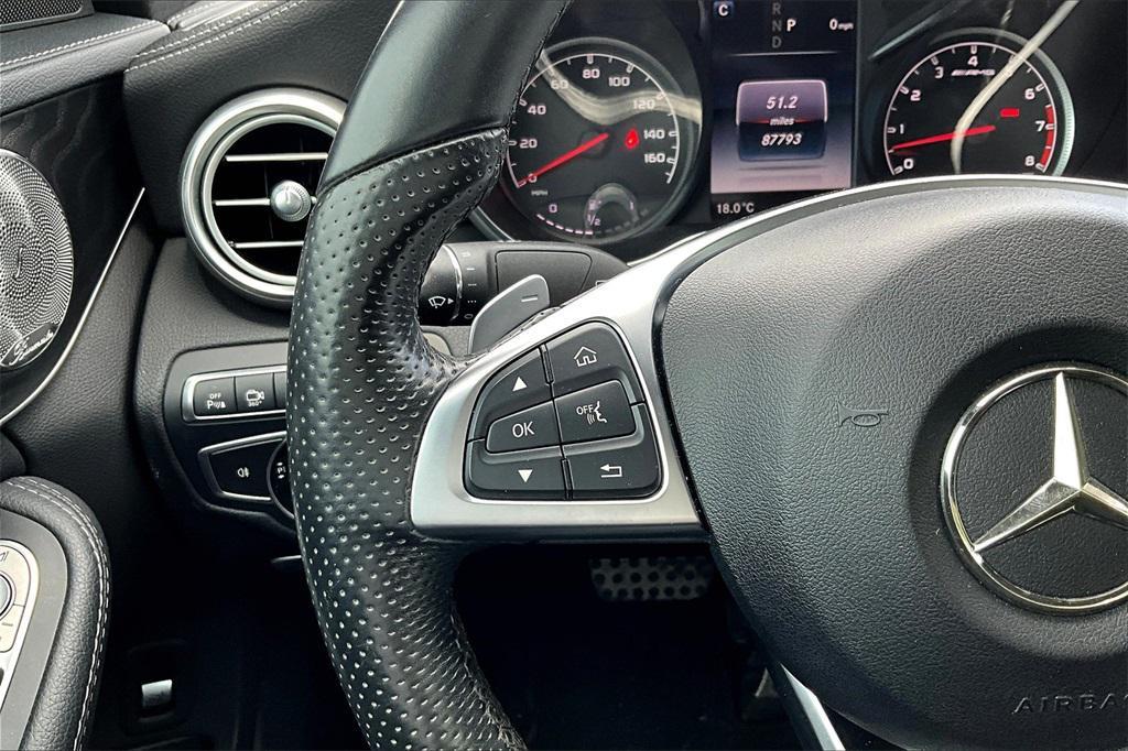 used 2017 Mercedes-Benz AMG C 43 car, priced at $22,995
