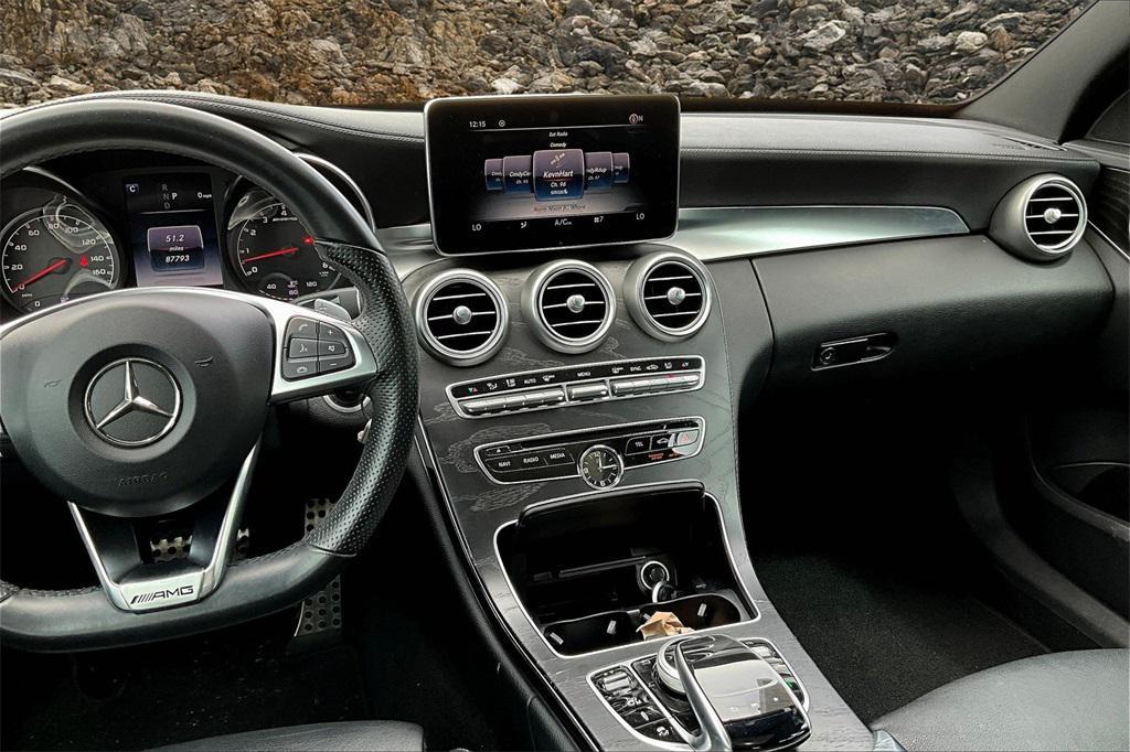 used 2017 Mercedes-Benz AMG C 43 car, priced at $22,995
