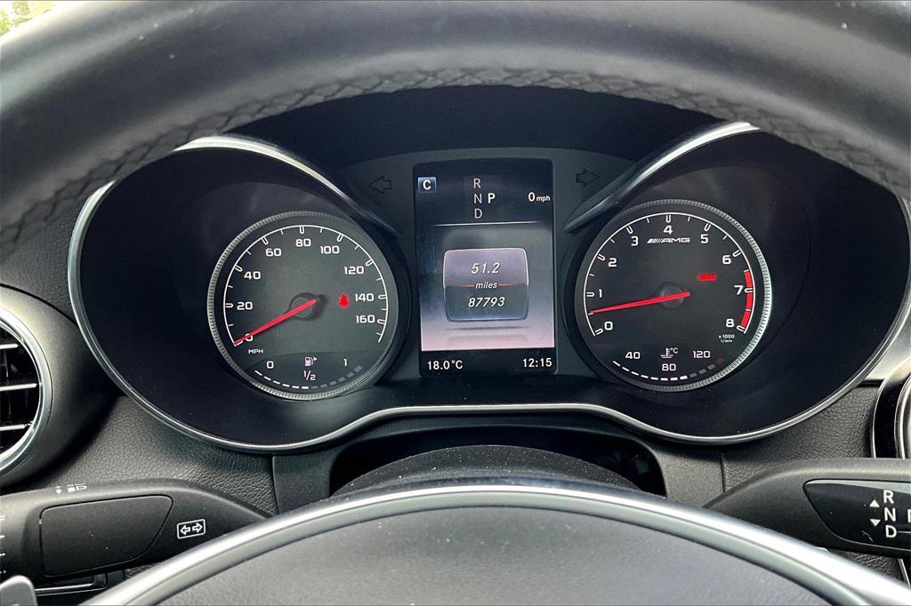 used 2017 Mercedes-Benz AMG C 43 car, priced at $22,995