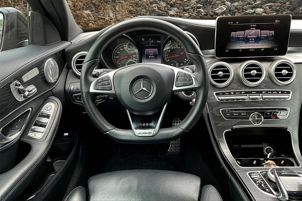 used 2017 Mercedes-Benz AMG C 43 car, priced at $22,995