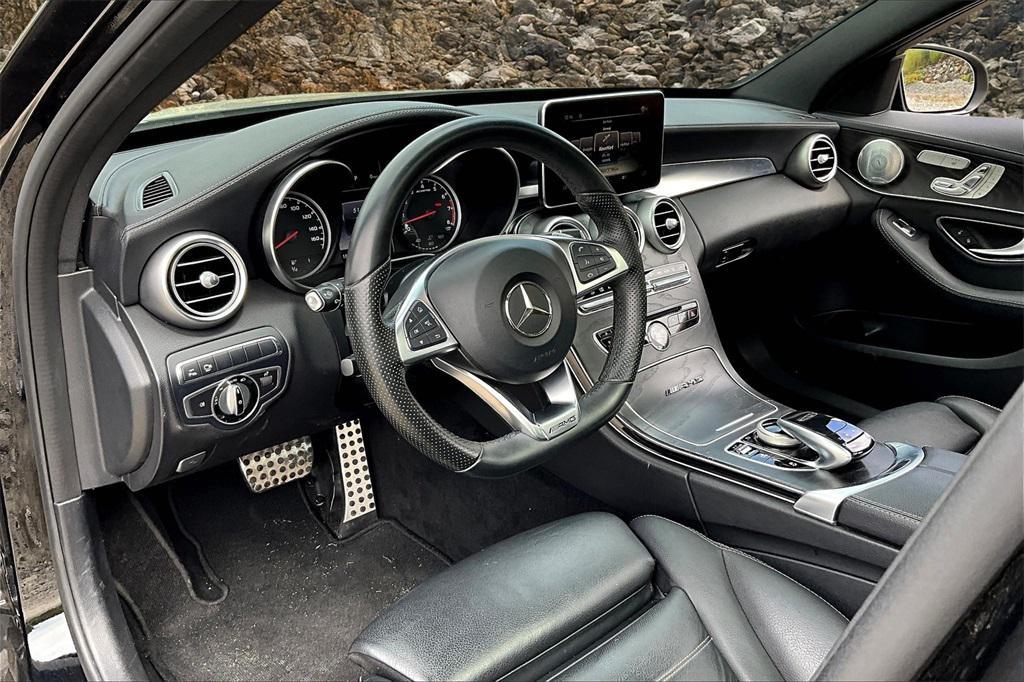 used 2017 Mercedes-Benz AMG C 43 car, priced at $22,995
