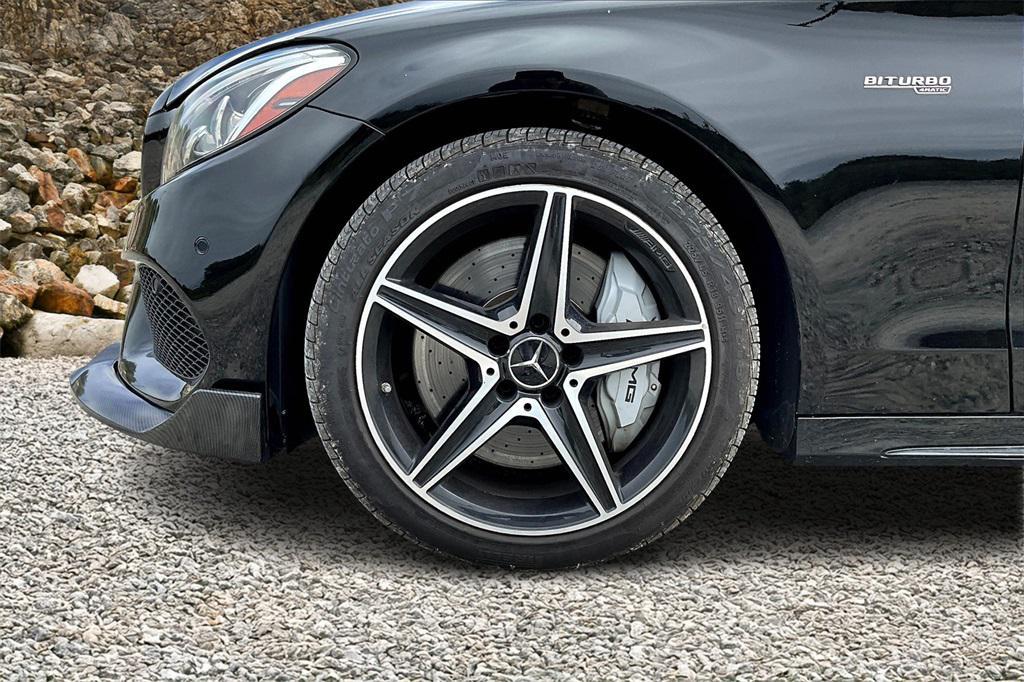 used 2017 Mercedes-Benz AMG C 43 car, priced at $22,995