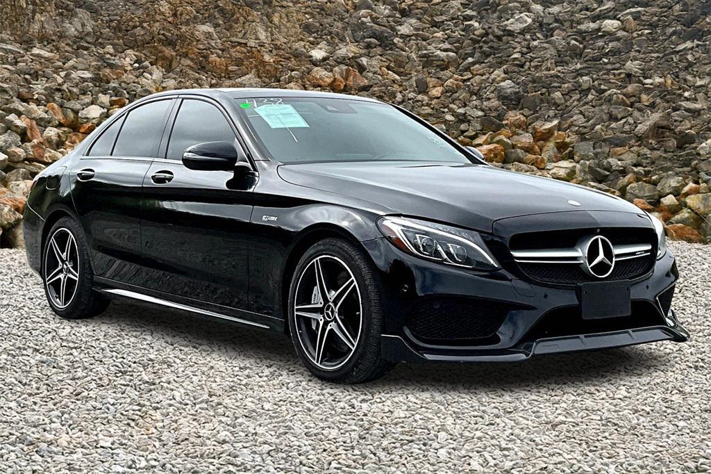 used 2017 Mercedes-Benz AMG C 43 car, priced at $22,995