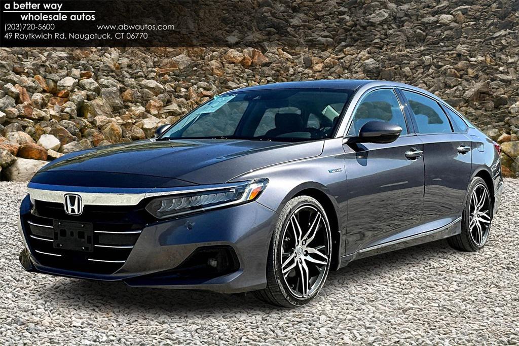 used 2022 Honda Accord Hybrid car, priced at $18,495