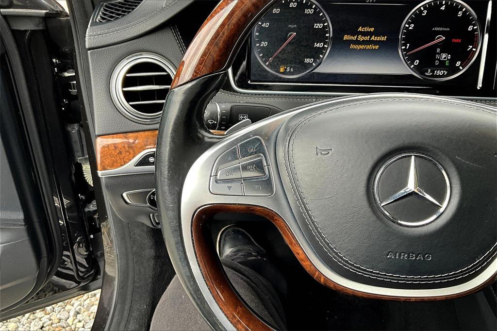 used 2015 Mercedes-Benz S-Class car, priced at $22,995