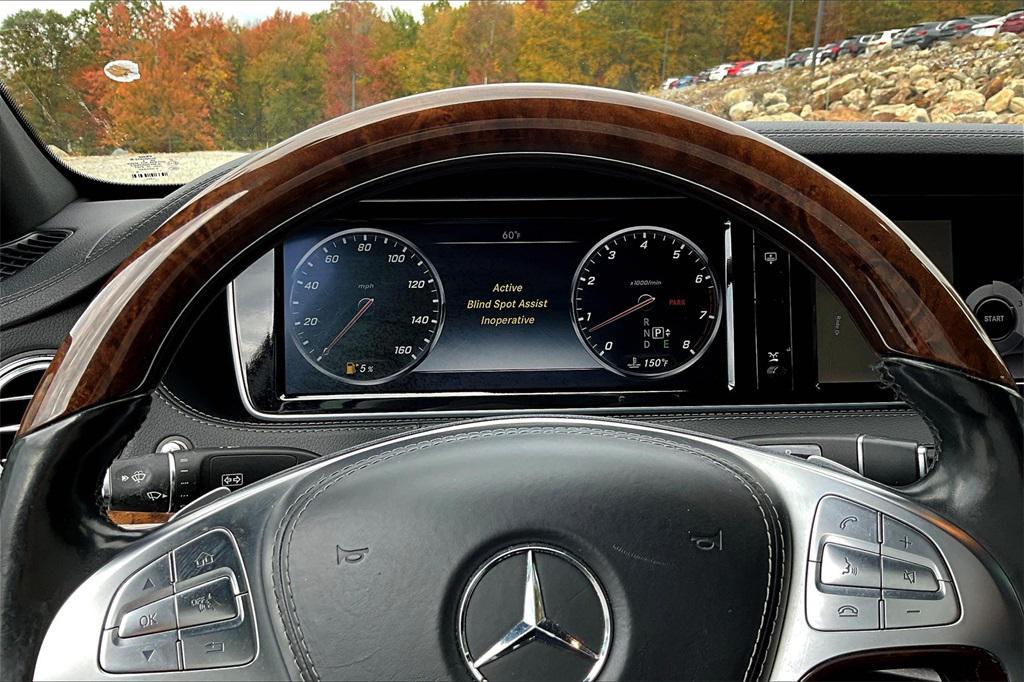 used 2015 Mercedes-Benz S-Class car, priced at $22,995