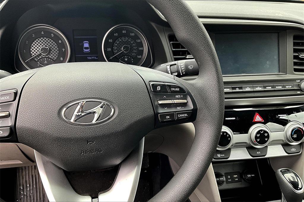 used 2019 Hyundai Elantra car, priced at $9,495