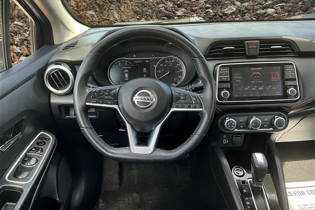 used 2021 Nissan Versa car, priced at $12,495