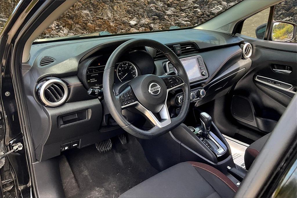 used 2021 Nissan Versa car, priced at $12,495