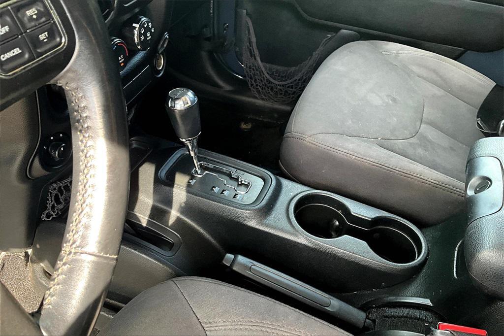 used 2016 Jeep Wrangler Unlimited car, priced at $14,995