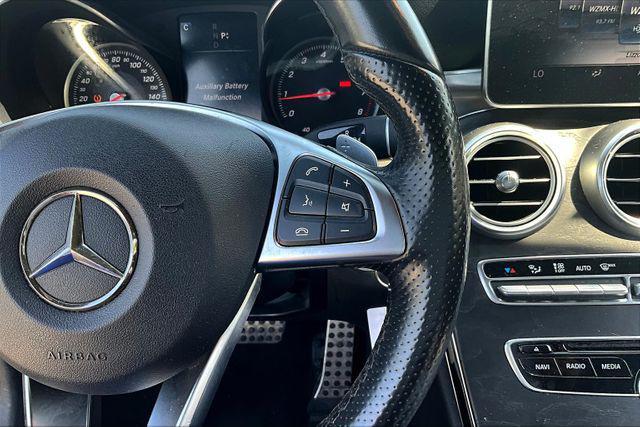 used 2017 Mercedes-Benz C-Class car, priced at $14,995
