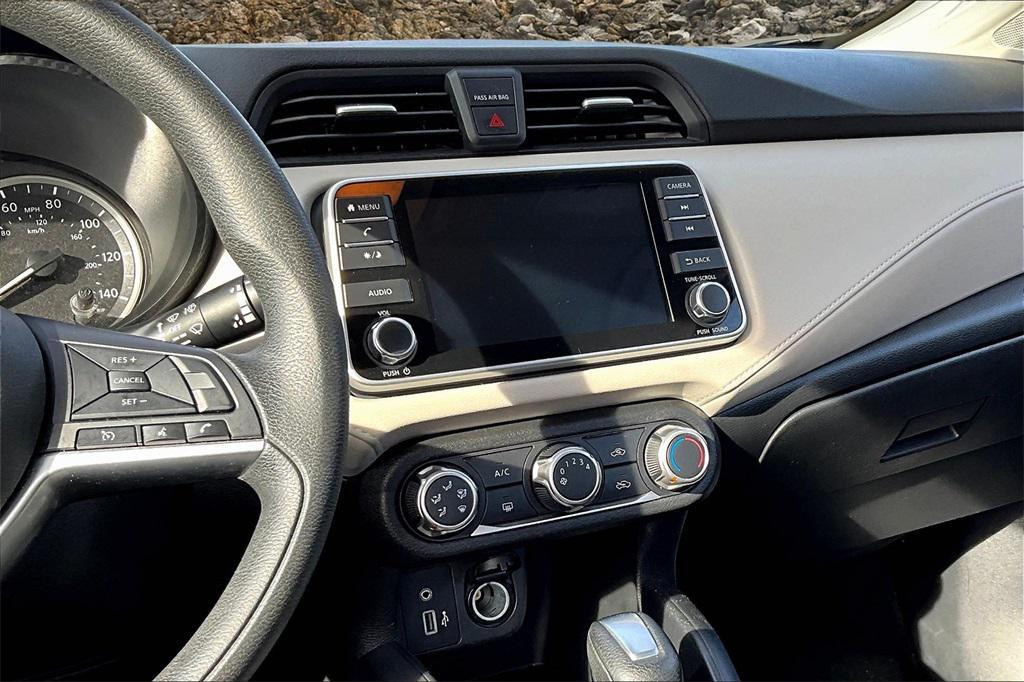 used 2021 Nissan Versa car, priced at $11,495