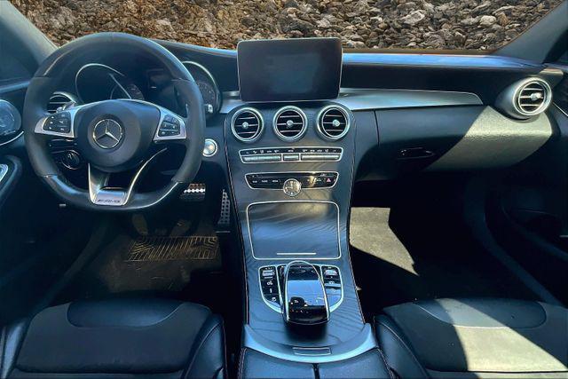 used 2017 Mercedes-Benz AMG C 43 car, priced at $21,995