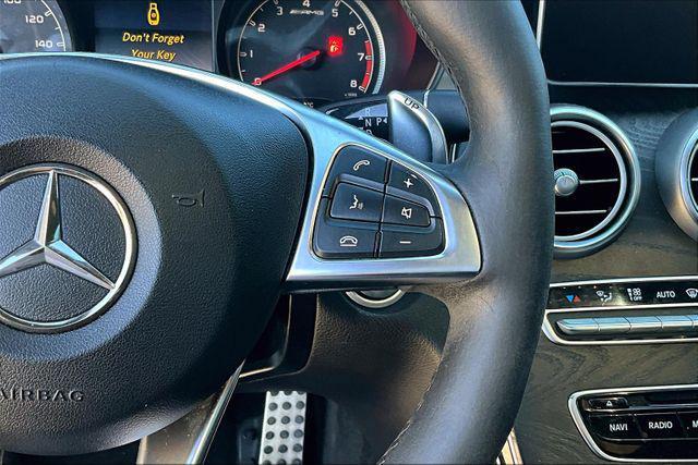 used 2017 Mercedes-Benz AMG C 43 car, priced at $21,995