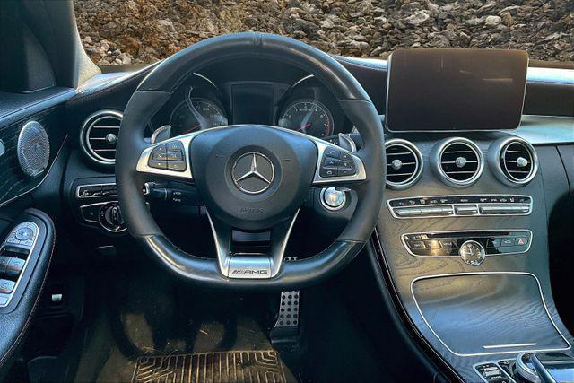 used 2017 Mercedes-Benz AMG C 43 car, priced at $21,995