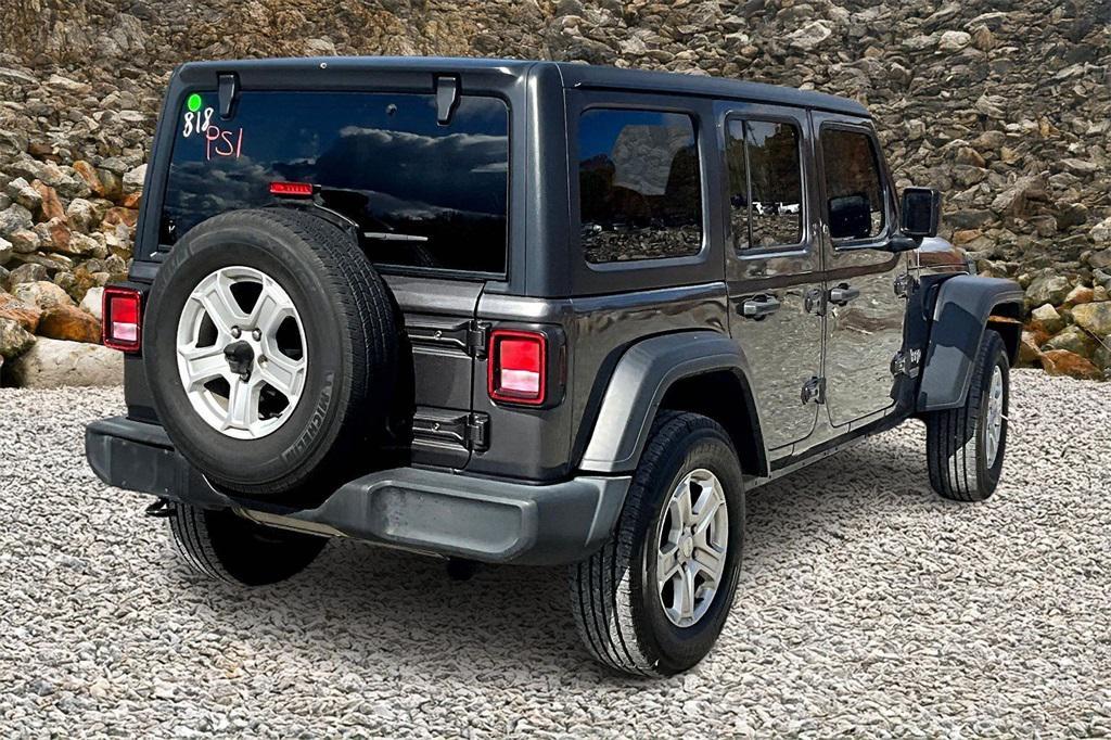used 2020 Jeep Wrangler Unlimited car, priced at $21,995