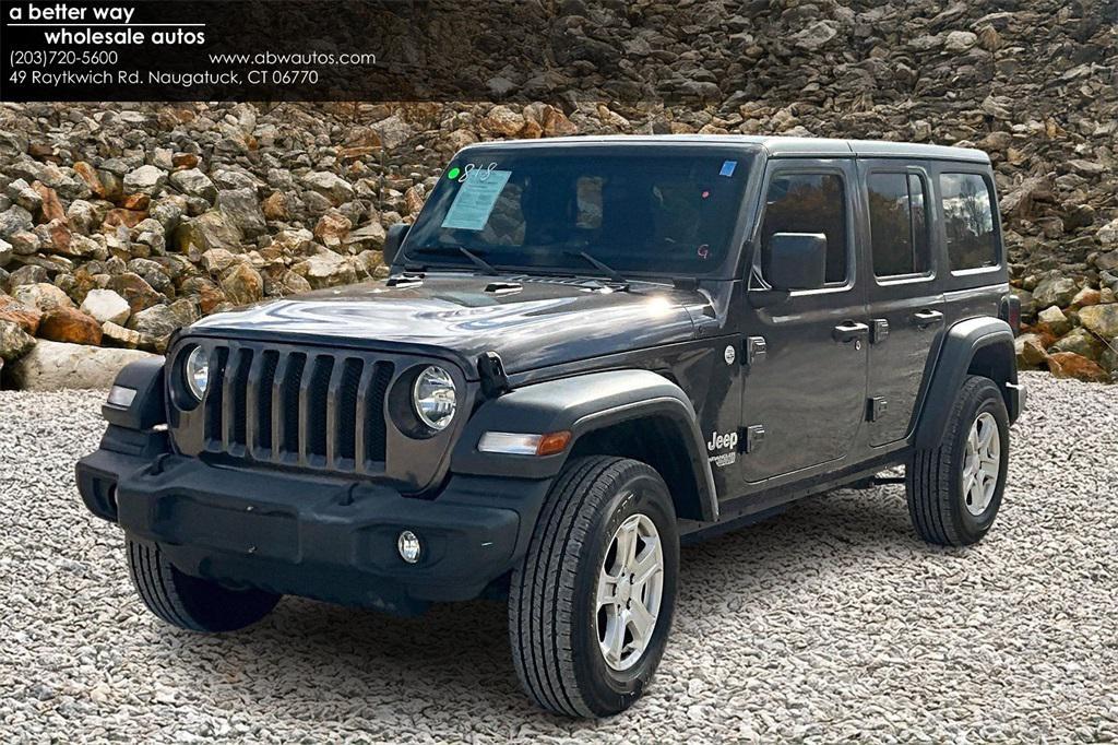 used 2020 Jeep Wrangler Unlimited car, priced at $21,995