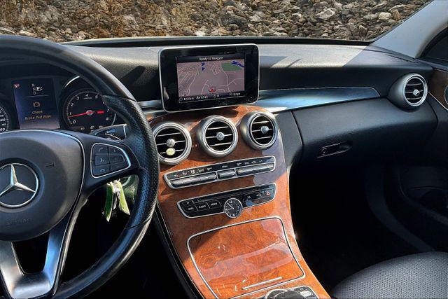 used 2015 Mercedes-Benz C-Class car, priced at $11,995