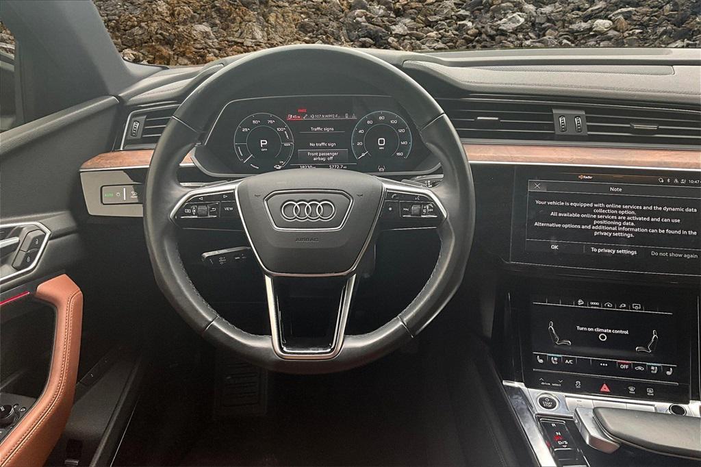 used 2022 Audi e-tron Sportback car, priced at $27,995