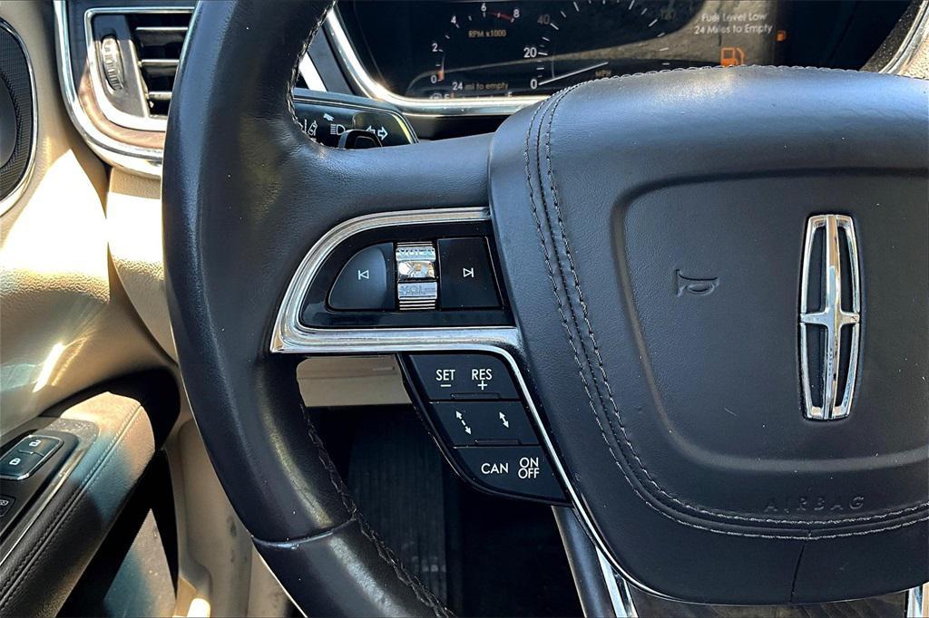 used 2017 Lincoln Continental car, priced at $12,995