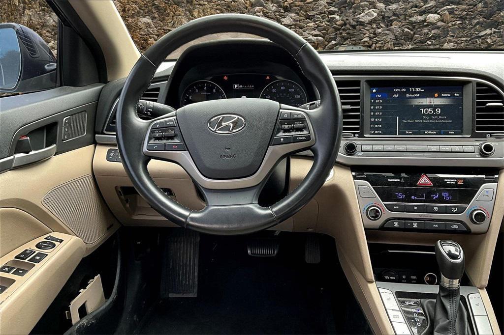 used 2017 Hyundai Elantra car, priced at $8,995