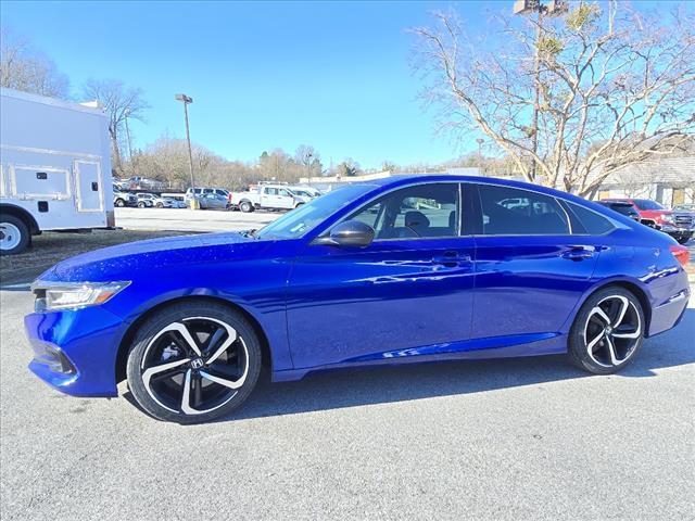 used 2021 Honda Accord car, priced at $23,171