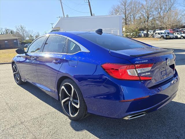 used 2021 Honda Accord car, priced at $23,171