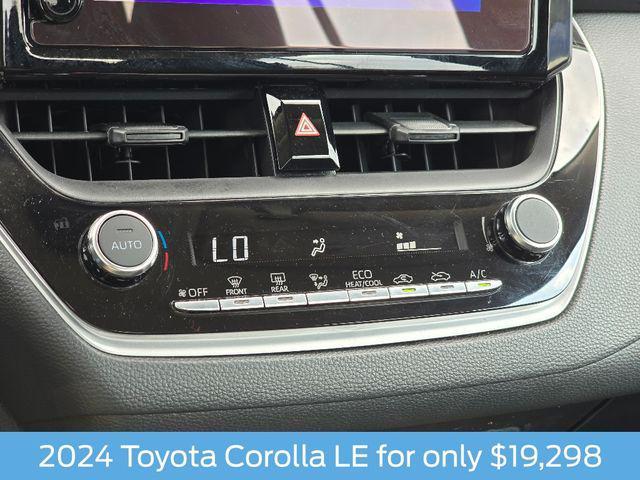 used 2024 Toyota Corolla car, priced at $19,298