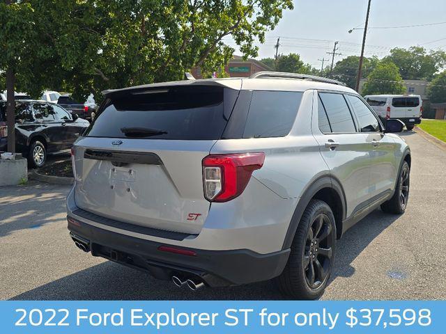 used 2022 Ford Explorer car, priced at $37,598