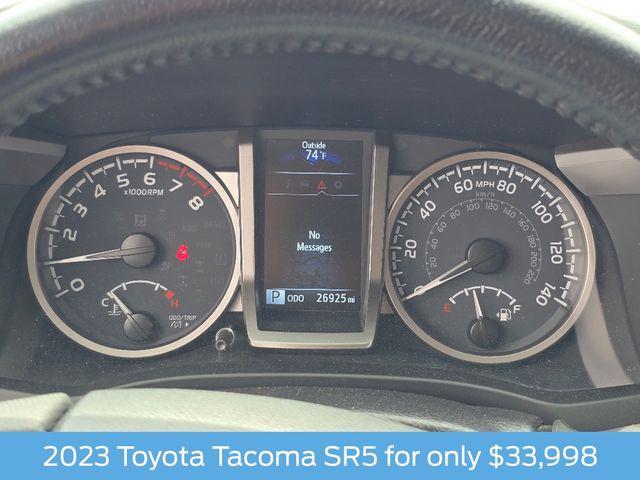 used 2023 Toyota Tacoma car, priced at $33,998
