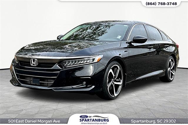 used 2021 Honda Accord car, priced at $24,398