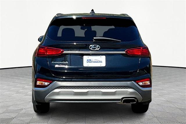 used 2020 Hyundai Santa Fe car, priced at $14,998