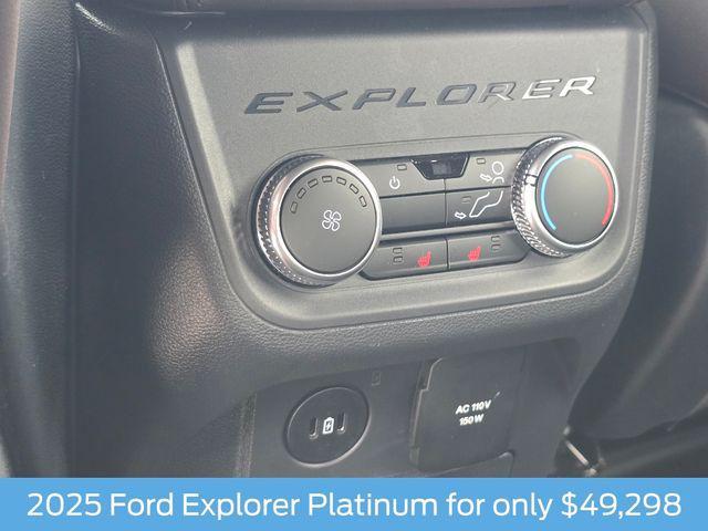 used 2025 Ford Explorer car, priced at $49,298