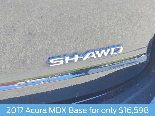 used 2017 Acura MDX car, priced at $16,598